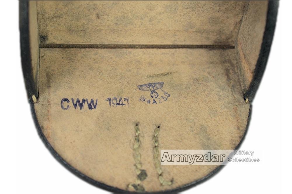 German leather pouch for FF33 phone reciever — image 7