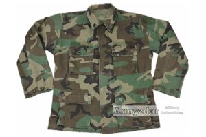 Woodland Combat Jacket 'medium-regular' nr.1