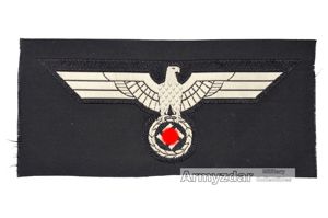 WH Panzer M35 Woven breast eagle