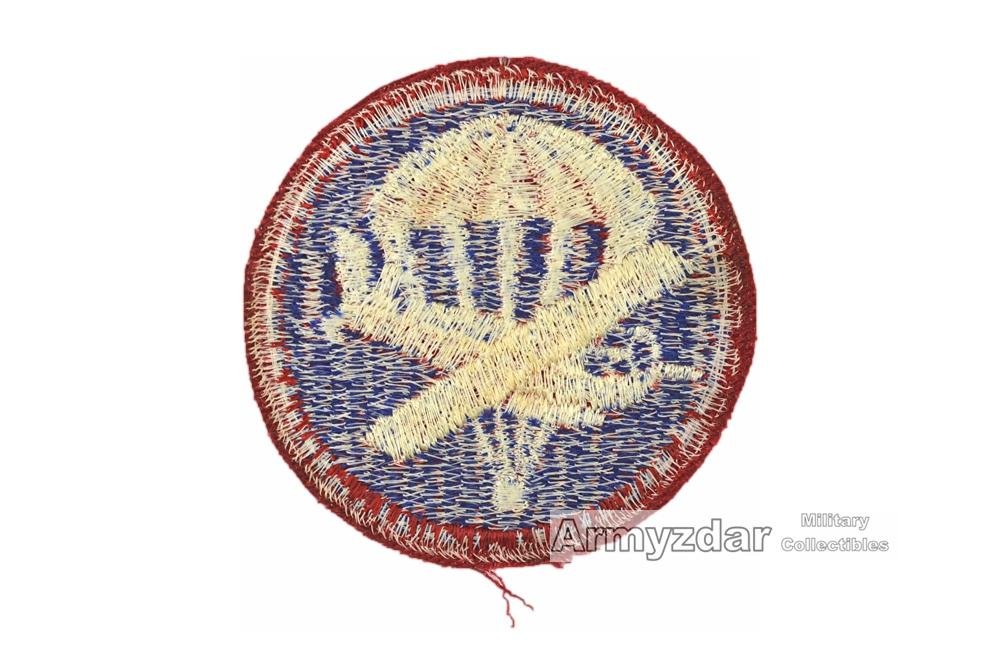 US WW2 Para/glider Overseas Cap patch — image 2