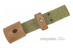 Repro K98 Later war bayonet frog 'brown'