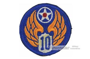 WW2 US 10th Air Force patch