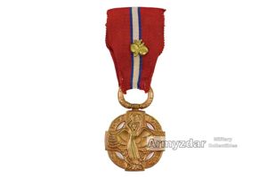 Czechoslovakian revolution medal