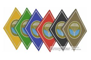 Czechoslovakian para patches – 6 pieces