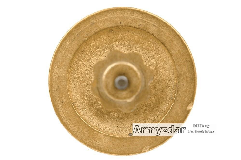 WW2 US Army EM Visor cap badge — image 2