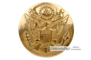 WW2 US Army EM Visor cap badge