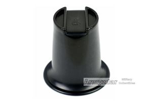Repro German black plastic drinking cup