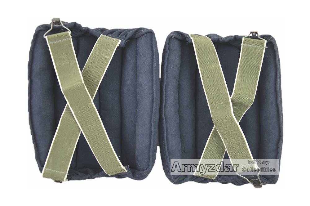 Repro German FJ knee pads – blue colour — image 2