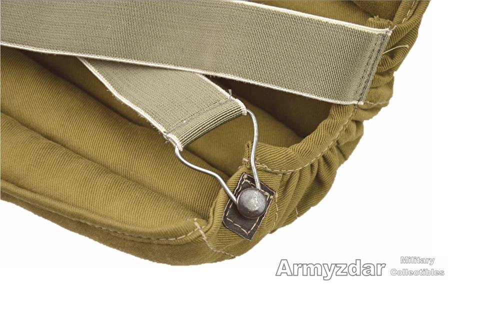 Repro German FJ knee pads – tan colour — image 3