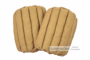 Repro German FJ knee pads – tan colour