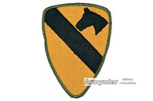 WW2 1st Cavalry Division patch