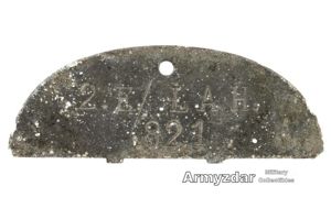 SS Half dog-tag – 2.E/L.A.H.