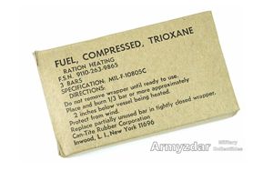 US Trioxane in paper box