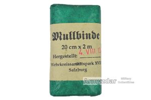 Repro German dressing – Mullbinde green