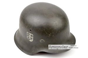 SS M42 Single decal helmet