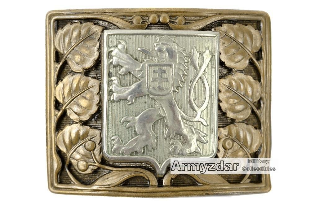 Czechoslovakian officer belt — image 8