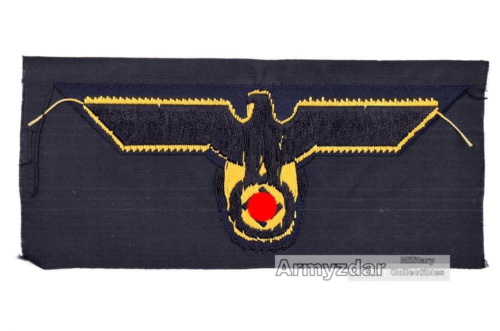 Kriegsmarine woven breast eagle — image 2