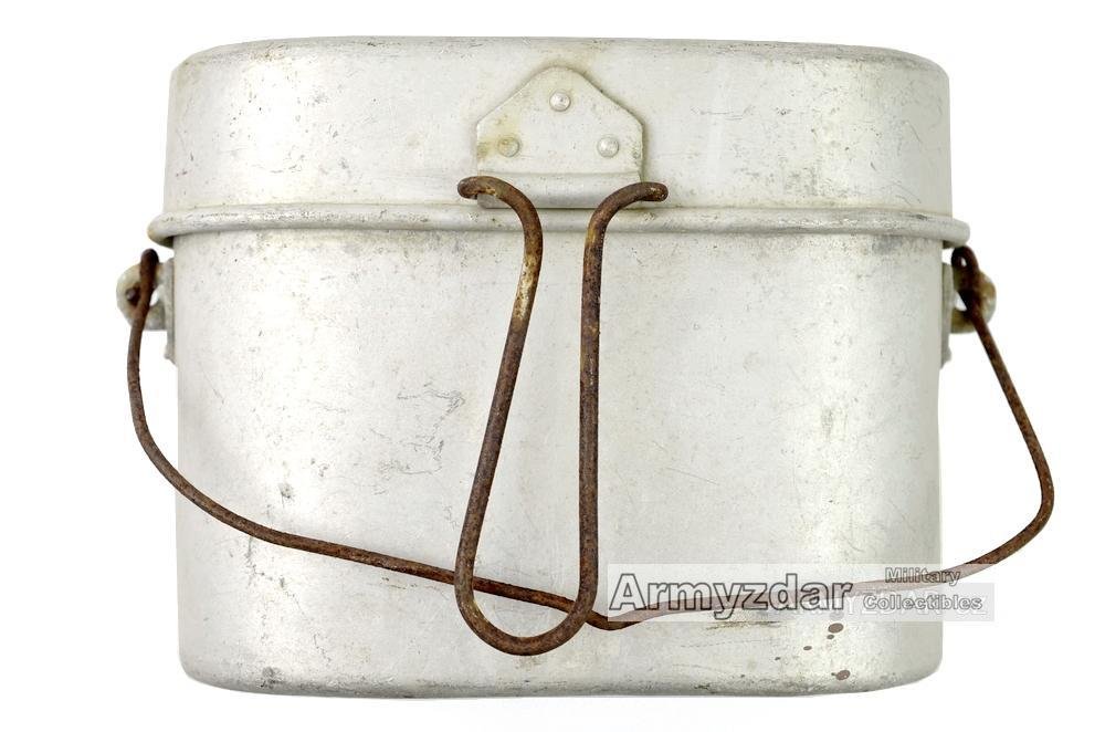 WW2 Italian mountain troop's aluminium mess kit (Gavetta Truppe alpine) — image 2