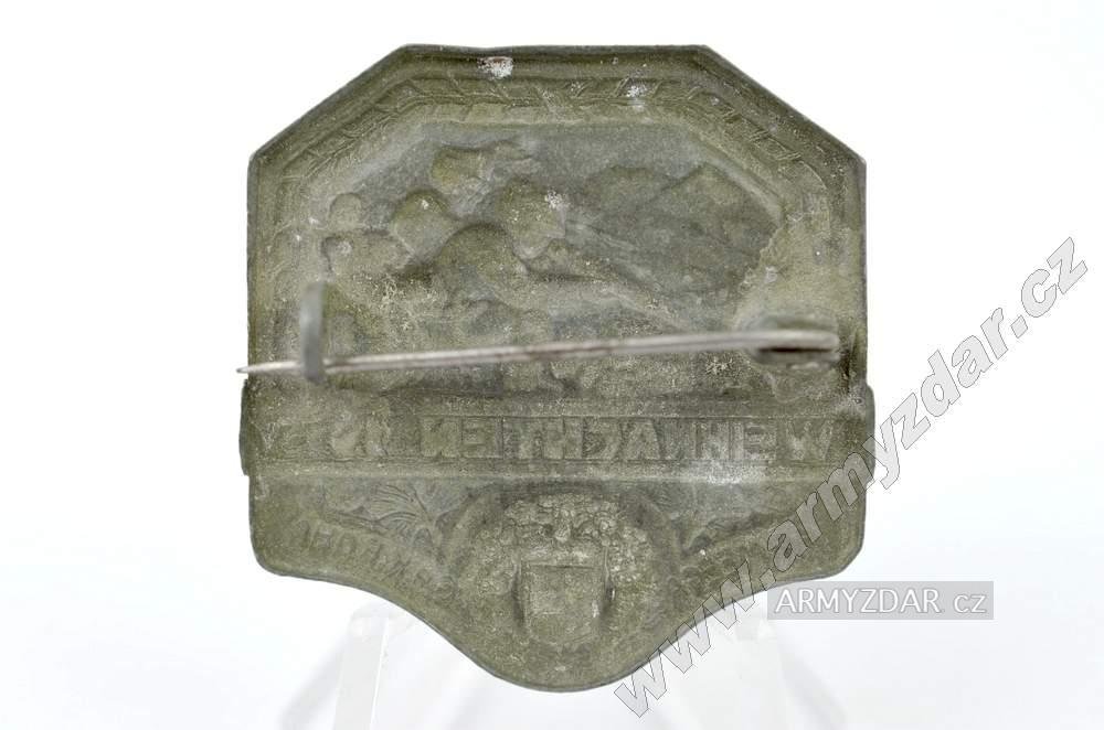 Austria-Hungary cap badge – WEIHNACHTEN 1915 ARMEEGA G.D.K.ROHR — image 2