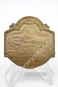 Austria-Hungary cap badge – Lovcenstiftung 1916