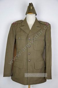 Czechoslovakian/US jacket + OS cap