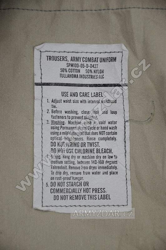 ACU trousers – rip-stop (small regular) — image 6