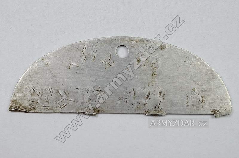 German half dog-tag – 52 LH. A. PF.D. PK. 528 — image 2