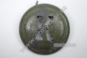 Austria-Hungary cap badge – K (nr.1)