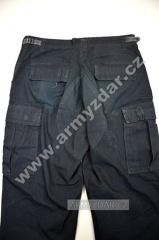 US BDU black trousers- rip-stop (small-regular) — image 4
