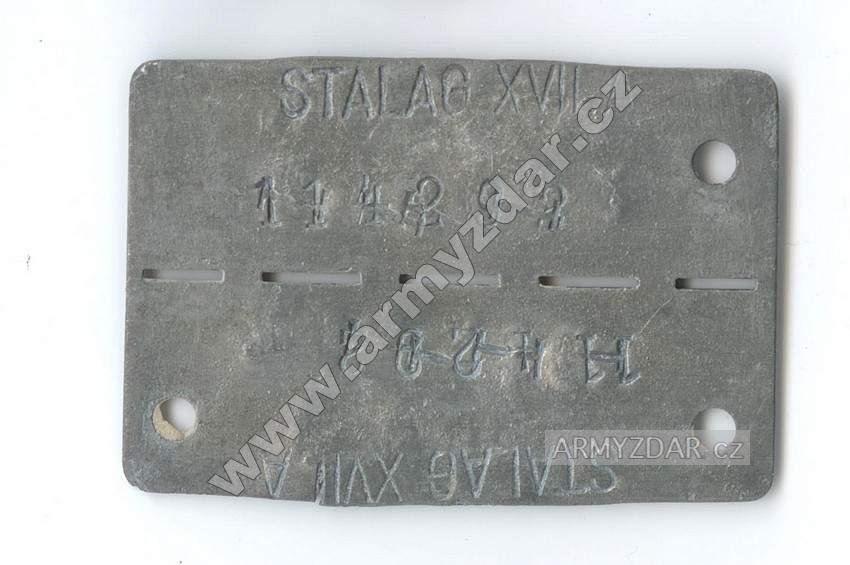 ID dog-tag – STALAG XVIIA — image 2