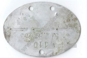 ID dog-tag – 5./ J. R. 453