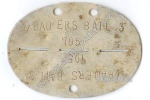 ID dog-tag – 4/ BAU ERS BATL 3