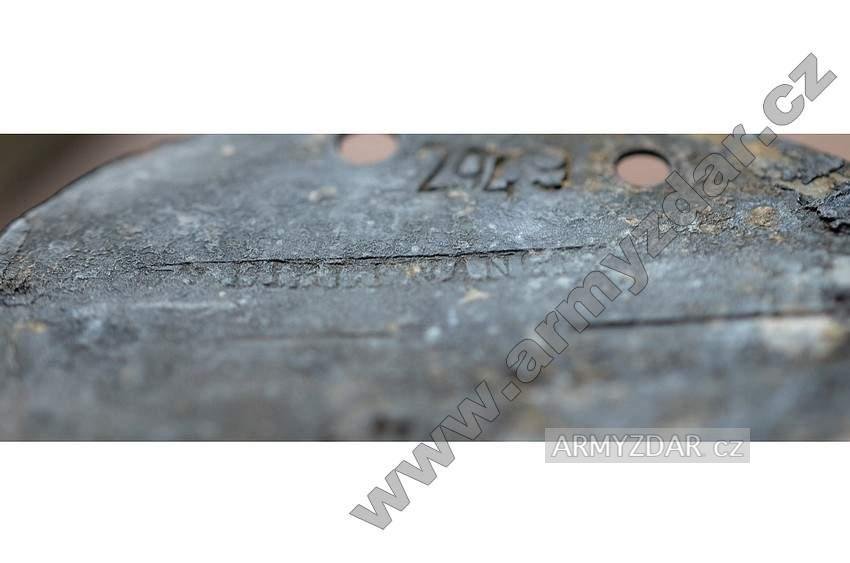 SS dog-tag – DIRLEWANGER — image 3