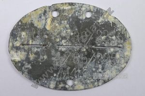 RAD dog-tag – 4/86/2255 M48