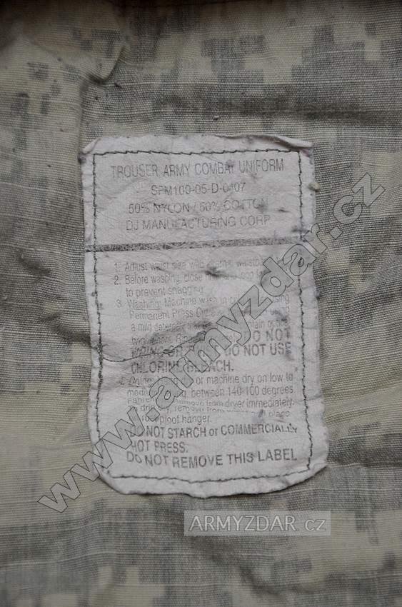 ACU trousers – rip-stop (x-small regular) — image 6