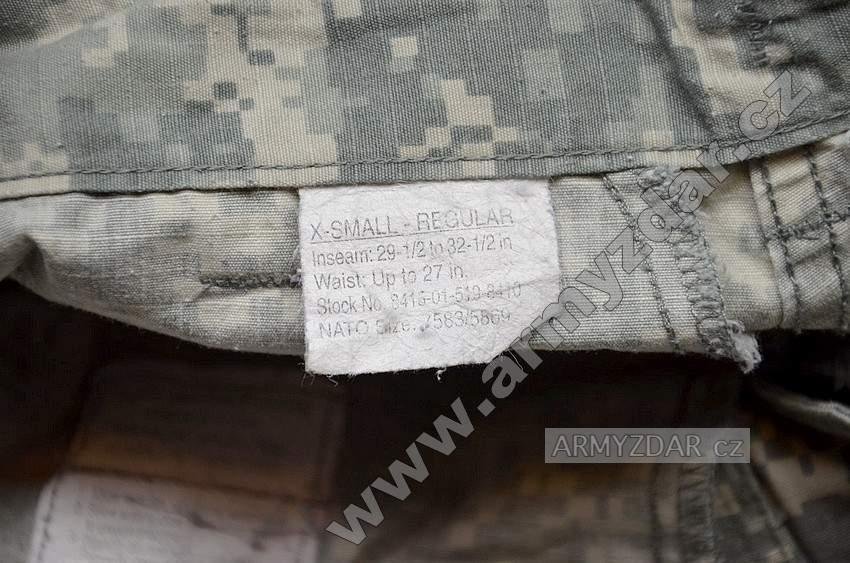 ACU trousers – rip-stop (x-small regular) — image 7