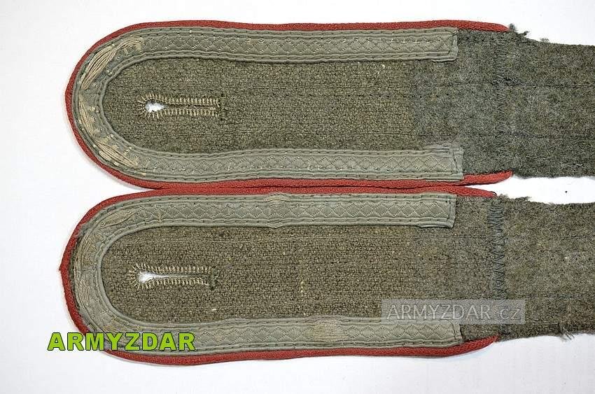 WH M44 shoulderboards – artillery — image 3