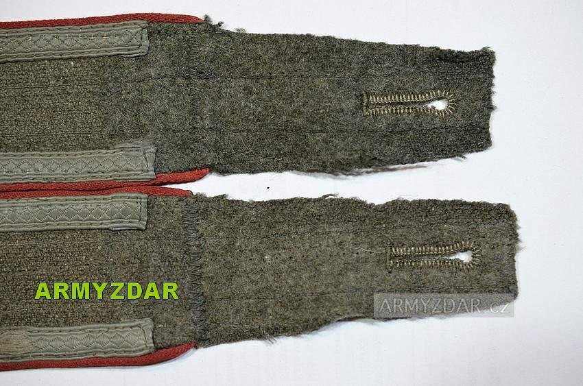 WH M44 shoulderboards – artillery — image 4