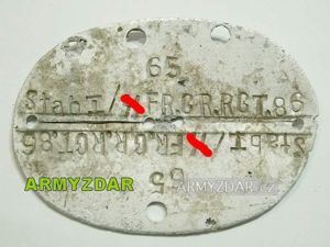 SS dog-tag – volunteer