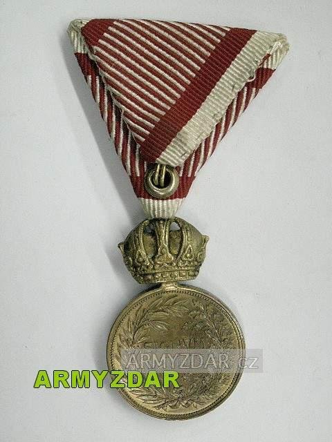 Austria-Hungary medal – Signvm Lavdis (FJI) bronze — image 2