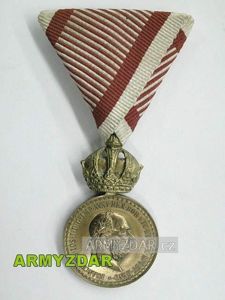 Austria-Hungary medal – Signvm Lavdis (FJI) bronze