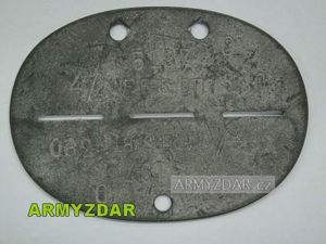 ID dog-tag – infantry (4074)