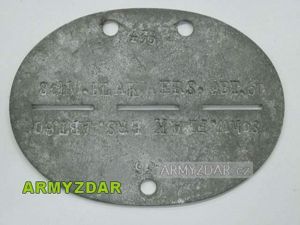 ID dog-tag – heavy flak (3710)