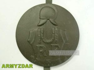 M1937 French Adrian helmet badge – Engineers