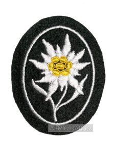 XX mountain troops arms patches