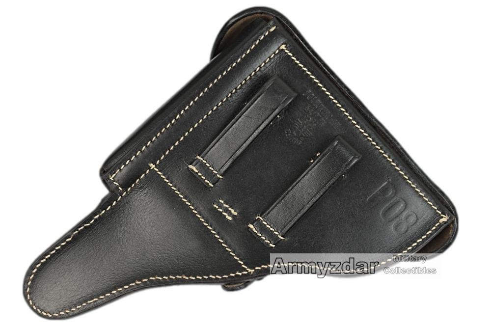 Repro P08 Black pistol holster — image 2
