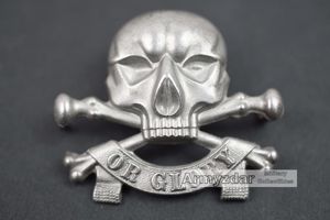 WW1 British cap badge „17th Lancers'