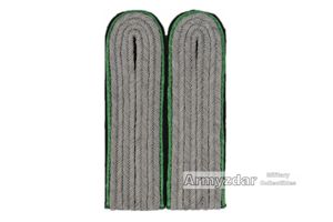 Repro SS Officer shoulder boards 'Gebirgsjäger Untersturmführer'