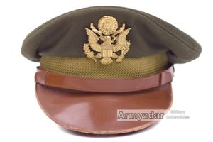 WW2 US Air Force Crusher Visor hat