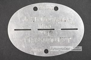 WH Dog-tag 'Inf.Felders.Btl.14'